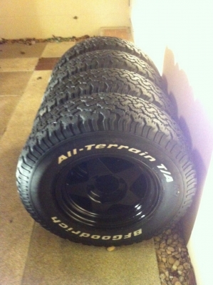 ขายล้อ off road 15 พร้อมยาง bf 30 ขายล้อ off road 15 พร้อมยาง bf 30