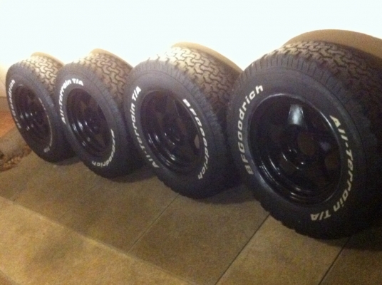 ขายล้อ off road 15 พร้อมยาง bf 30 ขายล้อ off road 15 พร้อมยาง bf 30