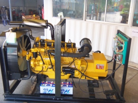 ขายเครื่องปั่นไฟประกอบใหม่ 40 Kva.HINOBYJAPAN รับประกัน6เดือน