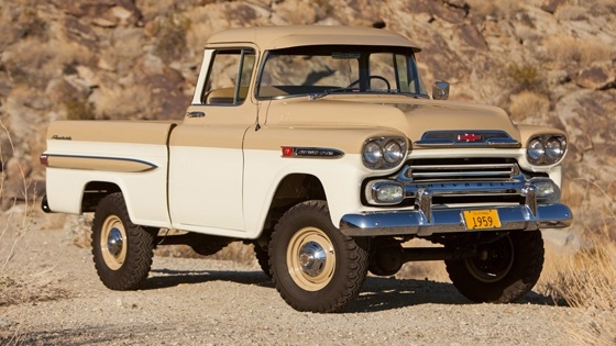 1958 Chevy Apache Truck 4X4 เดิม 1958 Chevy Apache Truck 4X4 เดิม