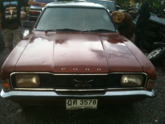 ขาย Ford Cortina เครื่องเดิม 2000CC สีน้ำตาลเดิมโรงงาน