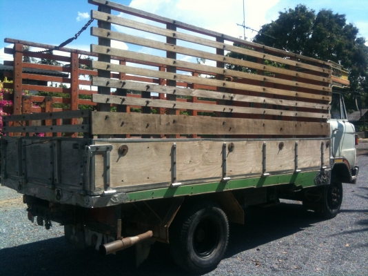ขายรถ 6 ล้อ Hino KM310 เครื่องเดิม 110 แรง ไม่หลวมครับ กระบะไม้บานพับเป็นสแตนเลสทุกตัว 4.30 x 2.00 ม. ทะเบียน ม.79