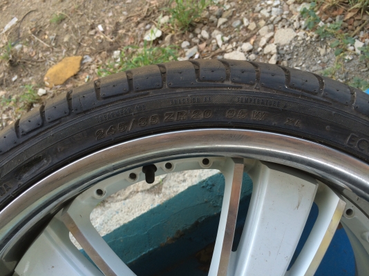 ลดล้างสต็อกแม็กใหม่ตามสภาพ พร้อมยาง\%สภาพดี ขอบ 20กว้าง 8.5 ลดล้างสต็อกแม็กใหม่ตามสภาพ พร้อมยาง\%สภาพดี ขอบ 20กว้าง 8.5