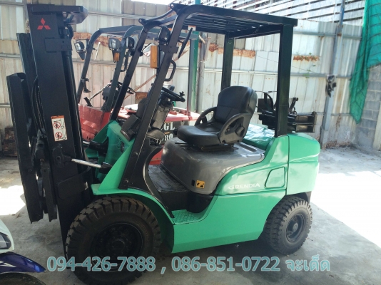 เจ้าของขายเอง Mitsubishi FG25NT ยก2.5ตัน สูง 3 เมตร เสาเข้าตู้ สไลด์ชิพ full option ขายถูก 255,000 บาท ติดต่อ 24ชม. 094-4267888 จะเด็ด