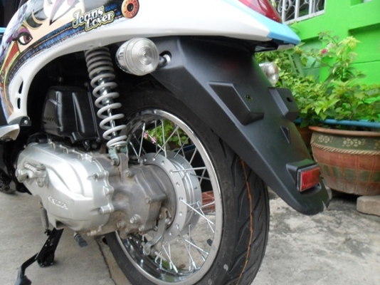 Honda scoopy I สีสวยสดใสวิ่งน้อยสภาพดีไม่มีรอยขีอขูดเครื่องใสๆแน่นๆ