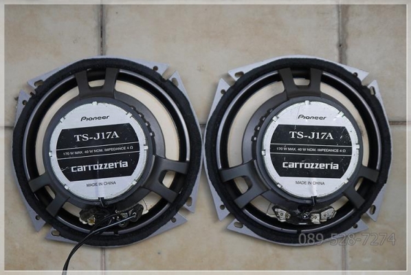 ลำโพง Pioneer/Carrozzeria รุ่น TS-J17A  6.5  นิ้ว  170w