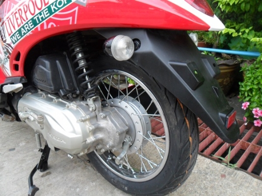 Honda scoopy I ลายลิเวอร์พูลเครื่องเดิมฟิตๆสภาพสวยชุดสีไม่มีรอย