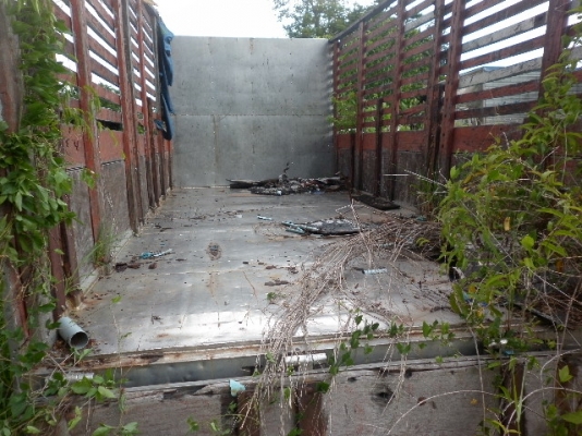 กระบะไม้พื้นปูเลส 6เมตร