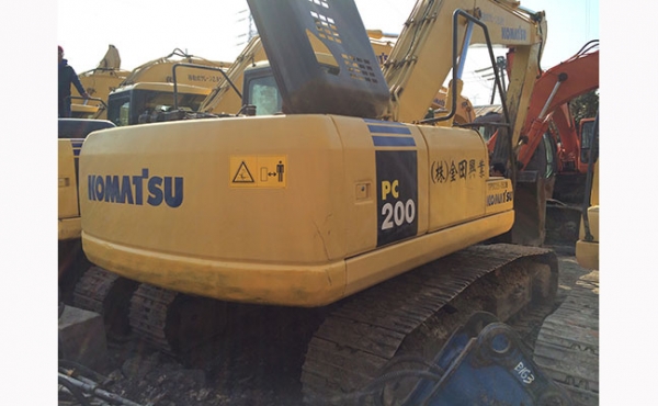 รถแบคโฮมือสอง KOMUTSU PC200-7 สภาพรถเยี่ยม 090-268-2646