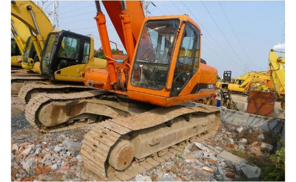 รถแบคโฮมือสอง DAEWOO DH300LC-V สภาพรถเยี่ยม 090-268-2646