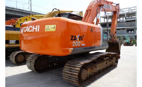 รถแบคโฮมือสอง HITACHI ZX200-3 สภาพรถเยี่ยม 090-268-2646