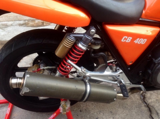 ต้ำพระราม2ขาย HONDA CB400 ปี94 อินวอย์แท้ๆ สภาพพร้อมใช้งาน สีส้มสวยๆ ระบบไฟติดครบ