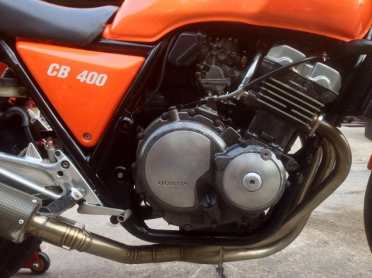 ต้ำพระราม2ขาย HONDA CB400 ปี94 อินวอย์แท้ๆ สภาพพร้อมใช้งาน สีส้มสวยๆ ระบบไฟติดครบ