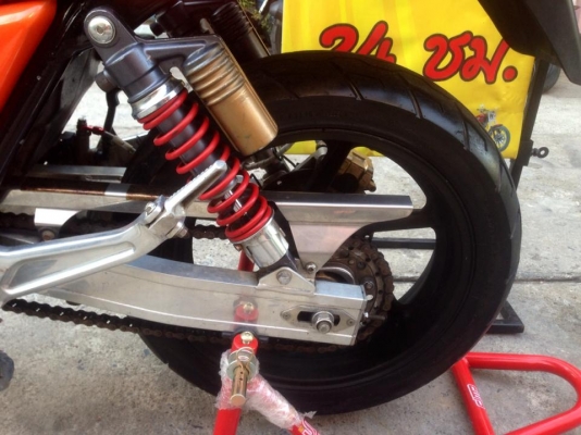 ต้ำพระราม2ขาย HONDA CB400 ปี94 อินวอย์แท้ๆ สภาพพร้อมใช้งาน สีส้มสวยๆ ระบบไฟติดครบ