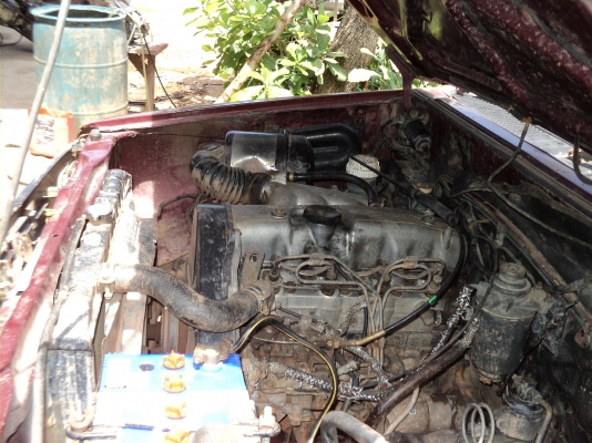 mitsubishi L 200 ไซโคน ปี 2537 ทะเบียนขาดเมื่อเดือน มีนายน ที่ผ่านมา เครื่องแน่นไม่มีควันสวน