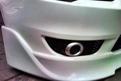 @@@ ขาย กันชนหน้าแท้ติดรถ Mitsubishi EX พร้อมสปอร์่ตไลท์ @@@