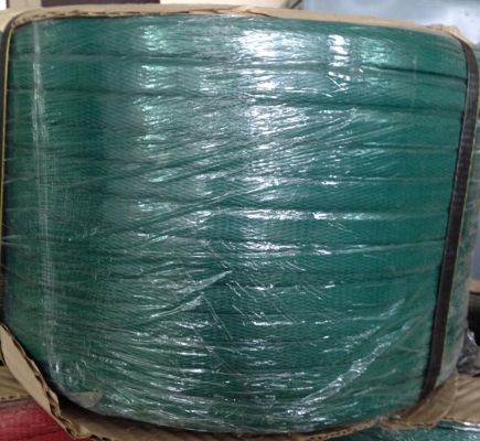 สายรัดกล่อง ใช้กับเครื่องรัดกล่องแบบกึ่งอัตโนมัติ มี 3 สีให้เลือก ดำ แดง เขียว