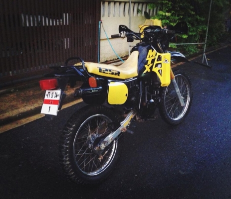 *******honda mtx 125 วิบากใยตำนาน ทะเบียนโอน รถลุงเก็บครับ >>