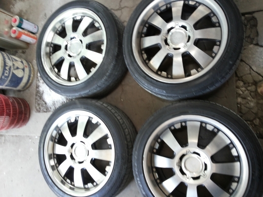 ขายแม๊ก Lenso ขอบ18 พร้อมยาง7500