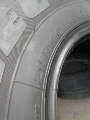 215R14 BRIDGE STONE LEO 677   มี 1 ล้อ  TEL.081-427-3941