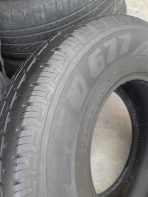 215R14 BRIDGE STONE LEO 677   มี 1 ล้อ  TEL.081-427-3941