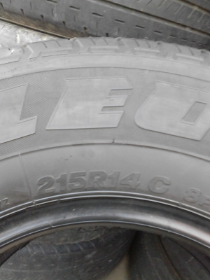 215R14 BRIDGE STONE LEO 677   มี 1 ล้อ  TEL.081-427-3941