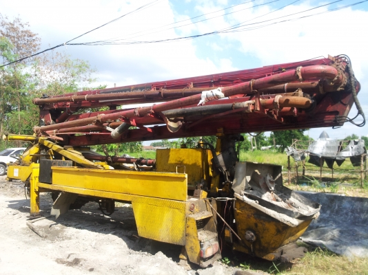 ขายปั๊มคอนกรีต Puztmeister 28 เมตร