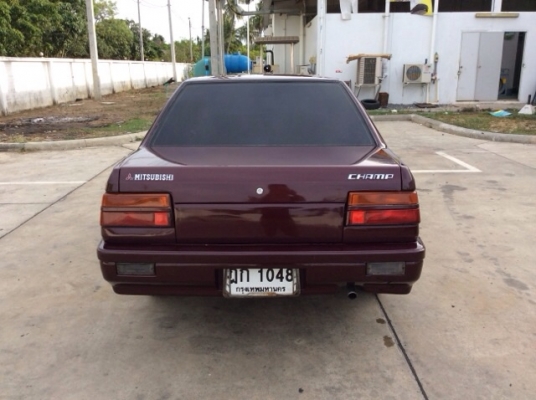 ขายรถมิตซู แชมป์ ปี 94 เครื่องเดิม 1.3 เกียร์ธรรมดา ภายในเบาะหนังสวย ไม่มีขาด พรมสะอาด ไม่มีกลิ่นอับ สีเต็มเงา มีริ้วรอยการใช้งาน แม็กขอบ 14 เครื่องดี เกียร์แน่น รถขับดีครับ ประหยัด ภาษีไม่ขาดต่อ พร้อมใช้ครับ