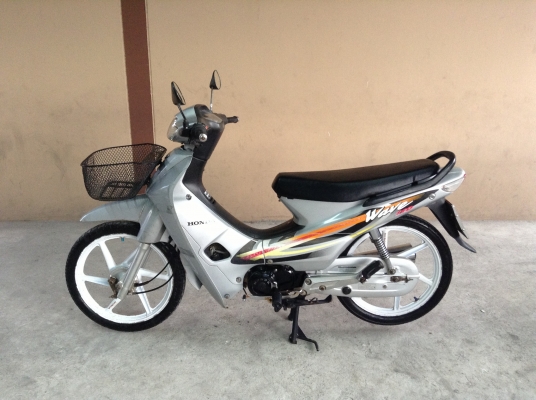 ขาย!!! เวฟ110 ล้อแม็กฮอนด้าแท้ ปี44 รถเครื่องดีคับ ทะเบียนครบ ภาษีไม่หมด