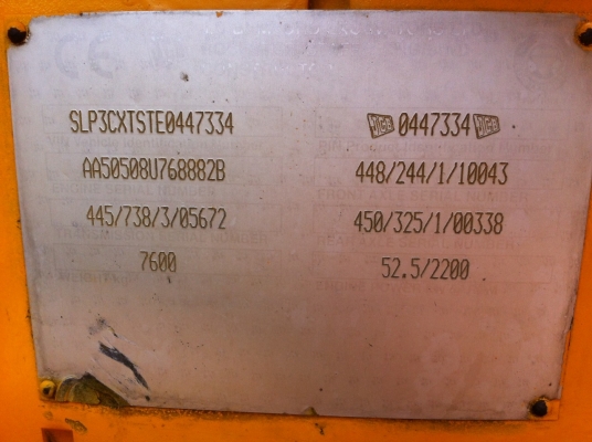 ขายรถ JCB 3CX  4&times;4