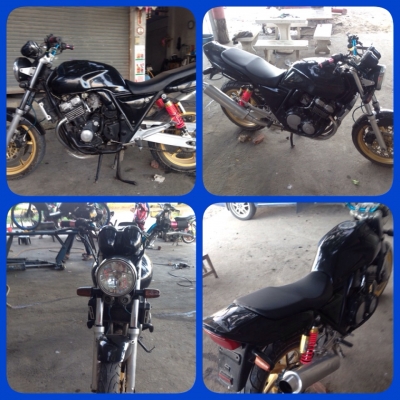 ขาย CB400  เครื่องดีวิ่ง170+สบายๆเอกสารอินวอย 49,000. รถอยู่สุพรรณครับ. สนใจสอบถามได้ครับ. 092-6429114. ติดต่อได้24ซม.คุยง่ายๆต่อรองได้ครับ
