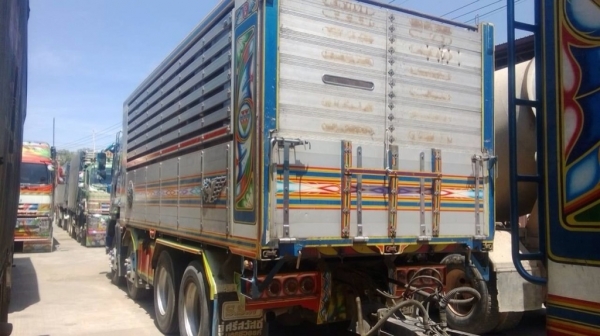 ขายรถบรรทุกพ่วง ISUZU DECA 360 แรง ปี 53 แม่ 12 ล้อ ลูก 3 เพลาแท้ ไมล์ 3 แสน ดัมพ์มิเนียม