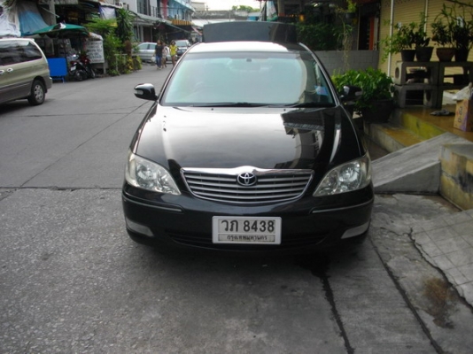 ขาย CAMRY 2.4Q สีดำ ตัวท๊อป ปลายปี02 ติดแก๊สLPGหัวฉีดถังโดนัท รถบ้านใช้เอง ประกันเพิ่งต่อ เช็คศูนย์ตลอด 359000 บาท