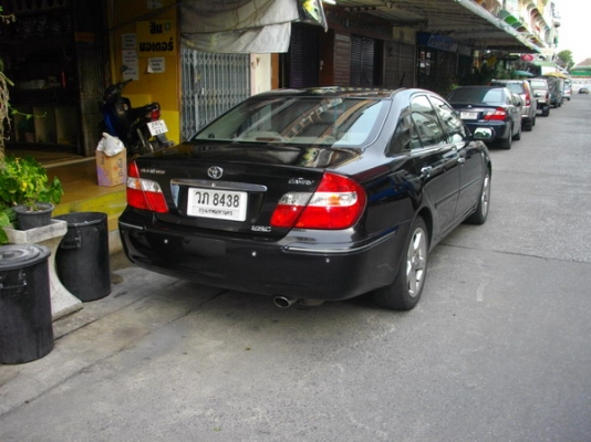 ขาย CAMRY 2.4Q สีดำ ตัวท๊อป ปลายปี02 ติดแก๊สLPGหัวฉีดถังโดนัท รถบ้านใช้เอง ประกันเพิ่งต่อ เช็คศูนย์ตลอด 359000 บาท