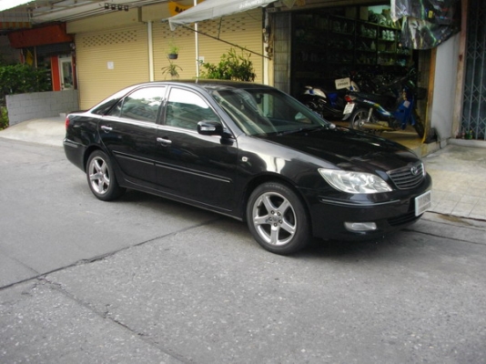 ขาย CAMRY 2.4Q สีดำ ตัวท๊อป ปลายปี02 ติดแก๊สLPGหัวฉีดถังโดนัท รถบ้านใช้เอง ประกันเพิ่งต่อ เช็คศูนย์ตลอด 359000 บาท