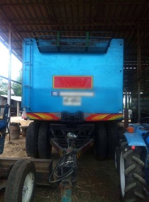 ขายรถบรรทุกพ่วงดัมพ์ HINO 1J เครื่องเดิม 210 แรง ปี 43 พร้อมบาร์อ้อย ทะเบียนพร้อม