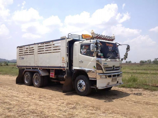ขายด่วนHino Mega แม่ปลายปี49 ลูกปี51 รถห้าง  320แรงม้า