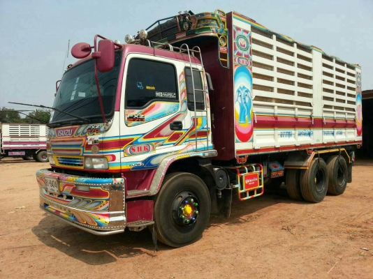 Isuzu พ่วง 270 แรงม้า 2เพลา ยาง70\% ปี50