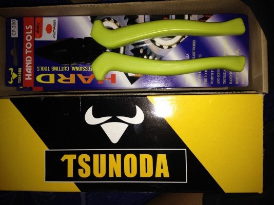 คีม 8 &quot; ชิโนดะ TSUNODA MADE IN JAPAN