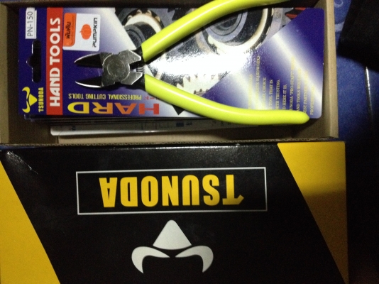 คีมตัดพลาสติก 6" ชิโนดะ TSUNODA MADE IN JAPAN คีมตัดพลาสติก 6" ชิโนดะ TSUNODA MADE IN JAPAN