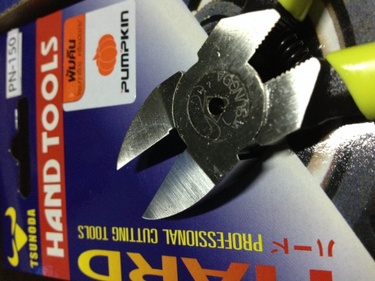 คีมตัดพลาสติก 6" ชิโนดะ TSUNODA MADE IN JAPAN คีมตัดพลาสติก 6" ชิโนดะ TSUNODA MADE IN JAPAN