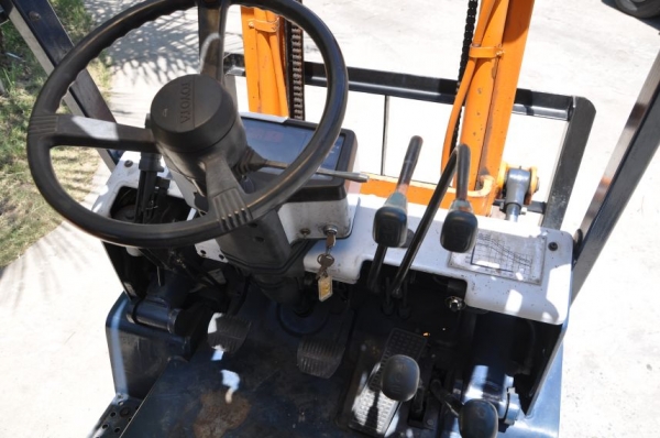 ขายFORKLIFT TOYOTA 5FG 1.5ตันสภาพสวยเดิมๆจากญี่ปุ่น ยังไม่เคยใช้งานในไทย 125,000บาท