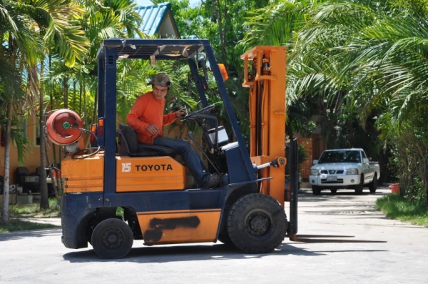 ขายFORKLIFT TOYOTA 5FG 1.5ตันสภาพสวยเดิมๆจากญี่ปุ่น ยังไม่เคยใช้งานในไทย 125,000บาท