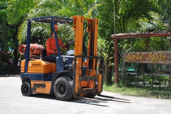 ขายFORKLIFT TOYOTA 5FG 1.5ตันสภาพสวยเดิมๆจากญี่ปุ่น ยังไม่เคยใช้งานในไทย 125,000บาท