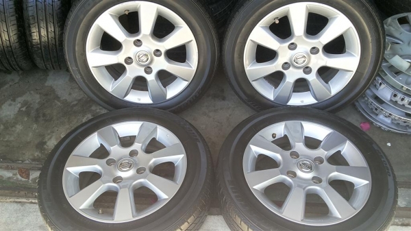 ล้อแม็กซ์ นิสันทีด้า พร้อม ยางบริสโตน