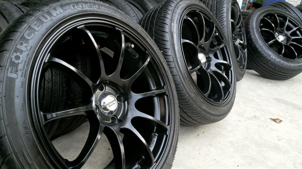 ล้อแม็กซ์ ขอบ17 advance racing ยังใหม่มาก
