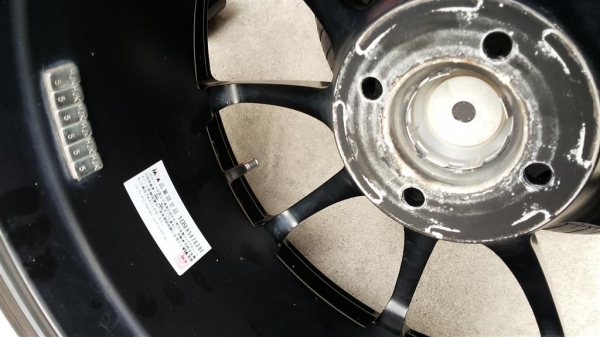 ล้อแม็กซ์ ขอบ17 advance racing ยังใหม่มาก