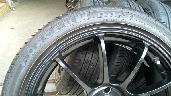 ล้อแม็กซ์ ขอบ17 advance racing ยังใหม่มาก