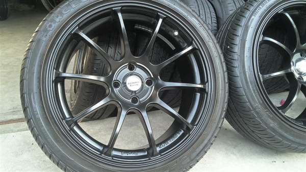 ล้อแม็กซ์ ขอบ17 advance racing ยังใหม่มาก