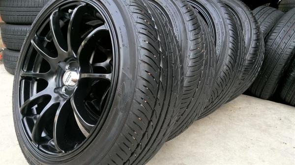 ล้อแม็กซ์ ขอบ17 advance racing ยังใหม่มาก